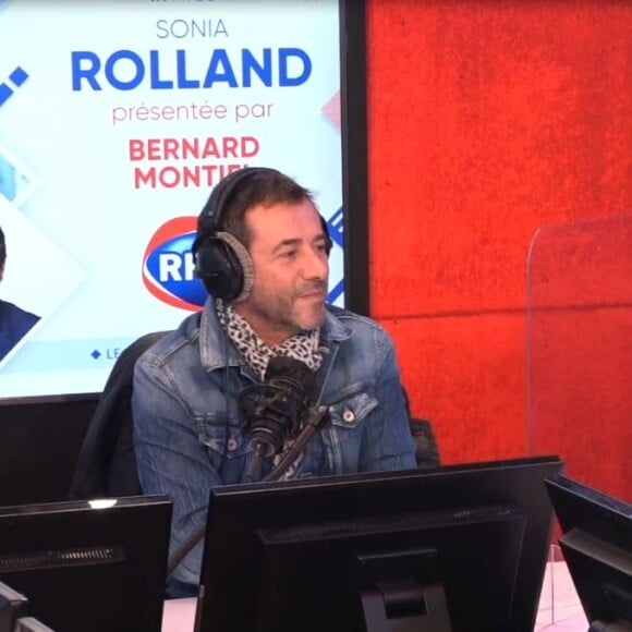 Bernard Montiel reçoit Sonia Rolland dans son émission "Une heure avec" sur RFM, le 20 février 2021.