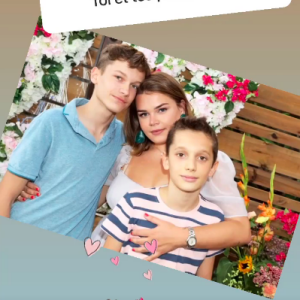 Camille Gottlieb et ses frères, Thomas et Maxime - La fille de la princesse Stéphanie de Monaco ouvre l'album de famille sur Instagram, le 23 février 2021.