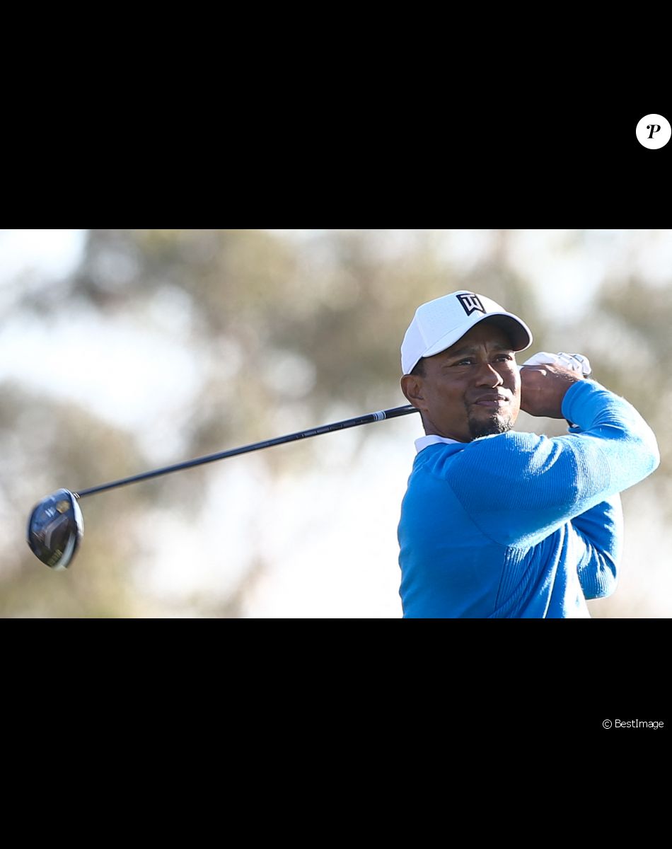 Tiger Woods lors du Golf Farmers Insurance Open à San Diego, Californie, Etats-Unis, le 26 janvier 2017.