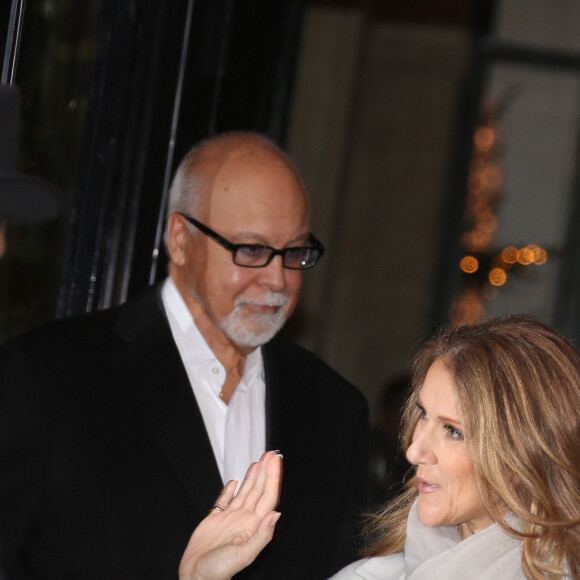 Archives, Céline Dion et René Angelil à Paris en 2012