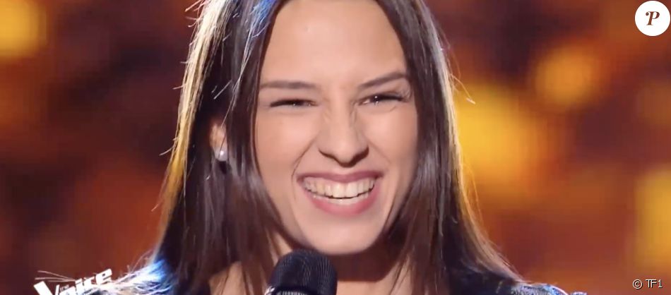 Sonia, candidate de "The Voice 2021" sur TF1.