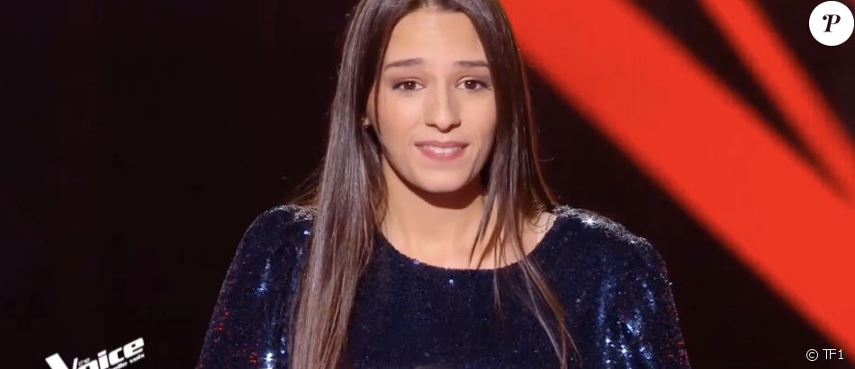 Sonia, candidate de "The Voice 2021" sur TF1.