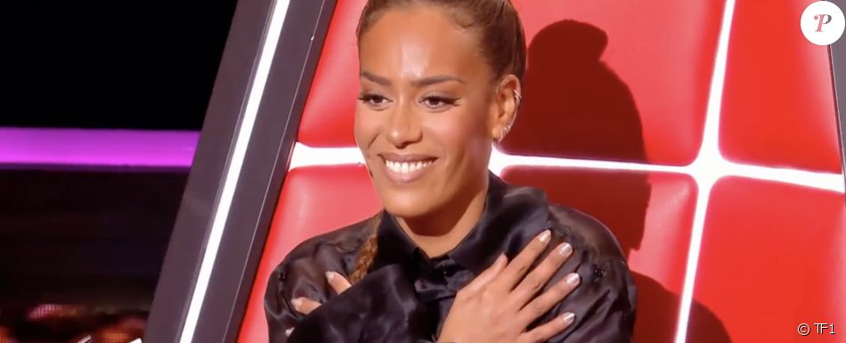 Amel Bent dans "The Voice 2021".