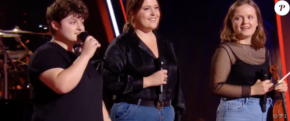 Pottok on the sofa dans "The Voice 2021".