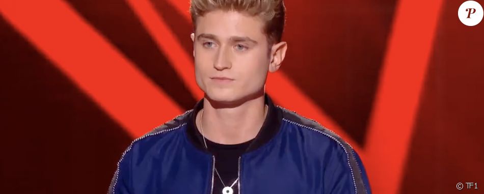 Alexis Roussiaux dans "The Voice 2021".