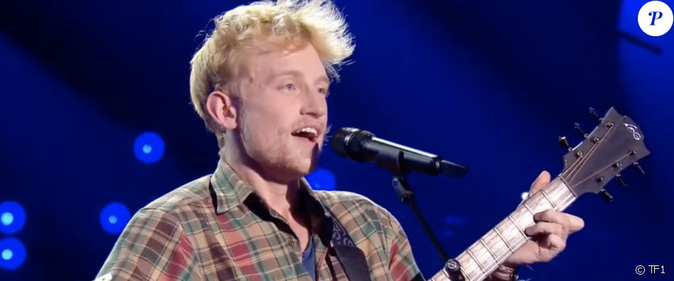 Jérémy dans "The Voice 2021".