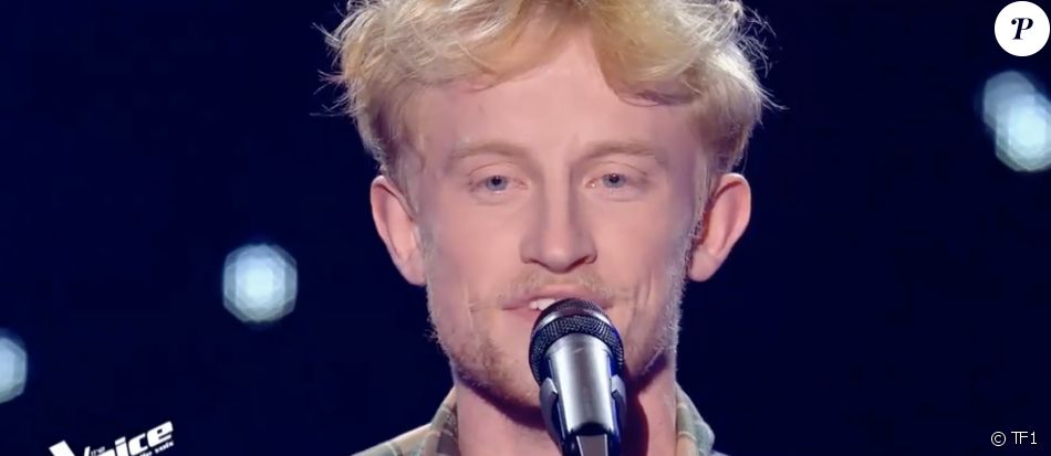 Jérémy dans "The Voice 2021".