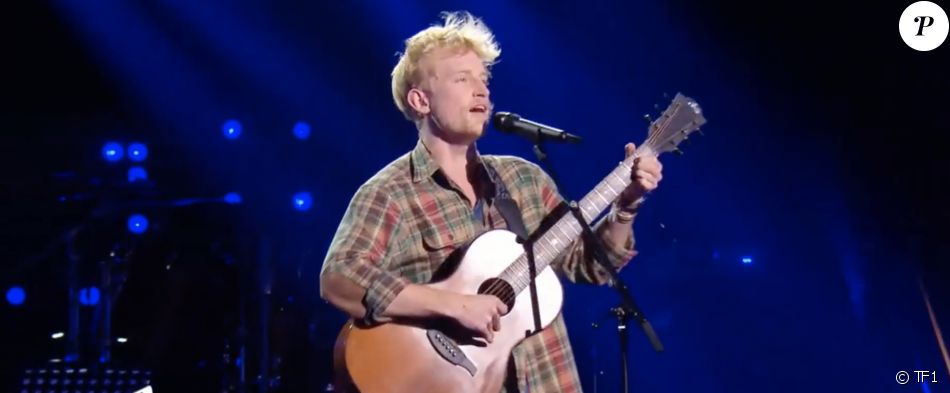 Jérémy dans "The Voice 2021".
