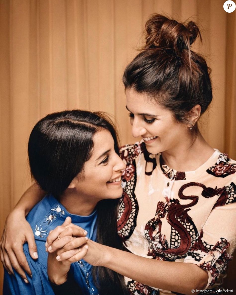 Leïla Bekhti et Géraldine Nakache sur Instagram. Le 26 janvier 2021.