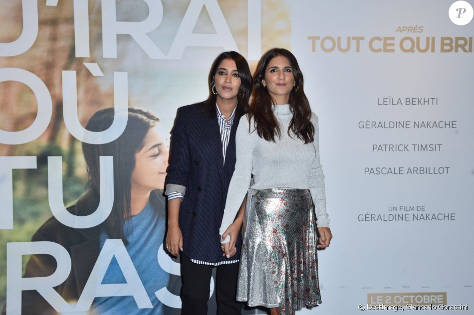 Leïla Bekhti et Géraldine Nakache - Avant-première de "J'irai où tu iras" au cinéma UGC Bercy à Paris, le 26 septembre 2019. © Giancarlo Gorassini/Bestimage