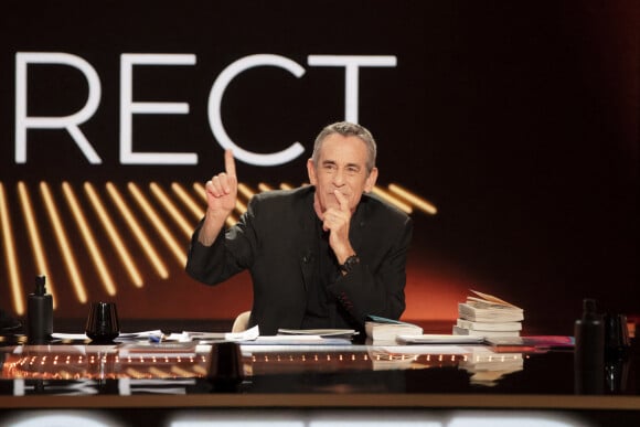 Exclusif - Thierry Ardisson - Enregistrement de l'émission "On Est En Direct" (OEED), présentée par L.Ruquier, diffusée sur France 2 le 6 mars © Jack Tribeca / Bestimage 
