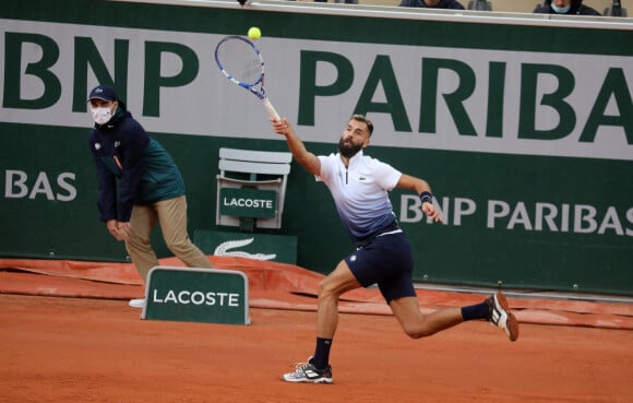 Benoit Paire lors des internationaux de tennis de Roland-Garros à Paris, en septembre 2020. © Dominique Jacovides / Bestimage