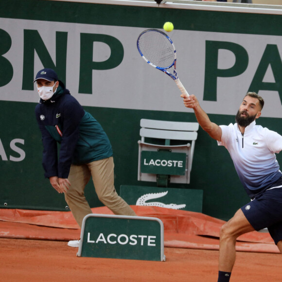 Benoit Paire lors des internationaux de tennis de Roland-Garros à Paris, en septembre 2020. © Dominique Jacovides / Bestimage