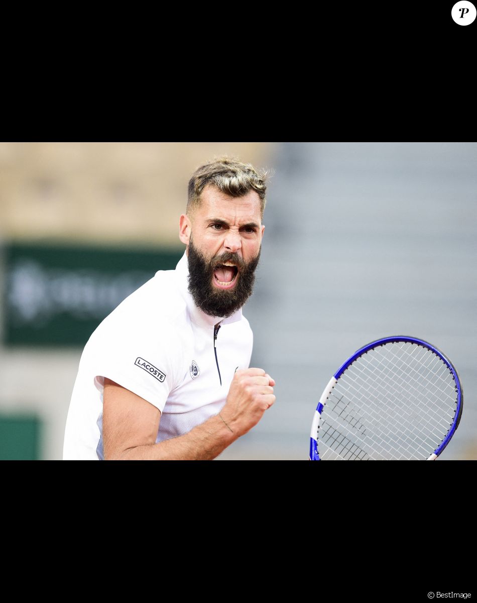 Benoit Paire lors des internationaux de tennis de Roland-Garros à Paris, en septembre 2020. © Dominique Jacovides / Bestimage