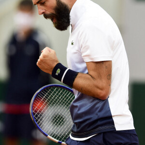 Benoit Paire lors des internationaux de tennis de Roland-Garros à Paris, en septembre 2020. © Dominique Jacovides / Bestimage