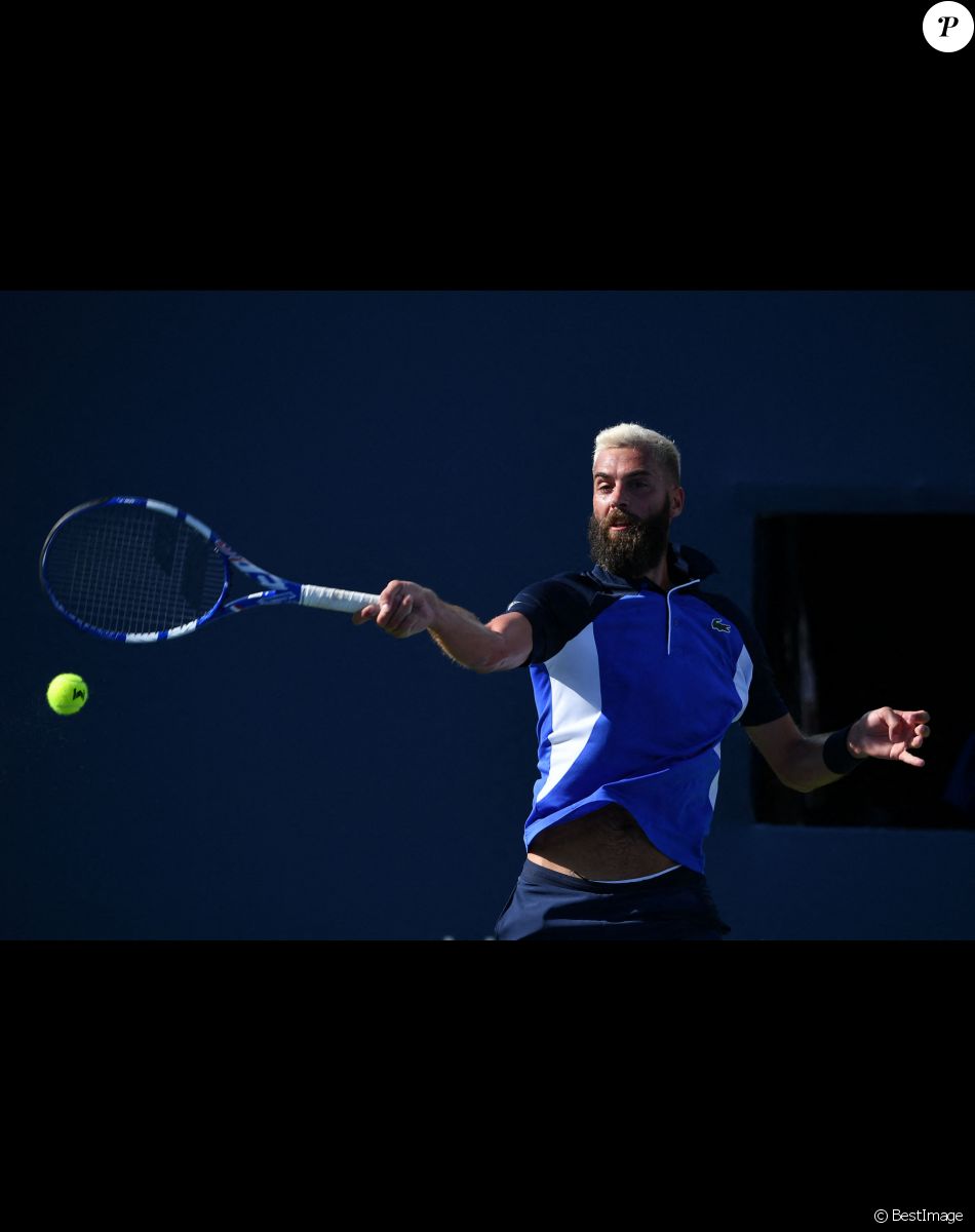 Benoît Paire - Tournoi de tennis Ultimate Tennis Showdown (UTS) de P. Mouratoglou à Sophia Antipolis le 15 juin 2020. © Antoine de Couvercelle / Panoramic / Bestimage