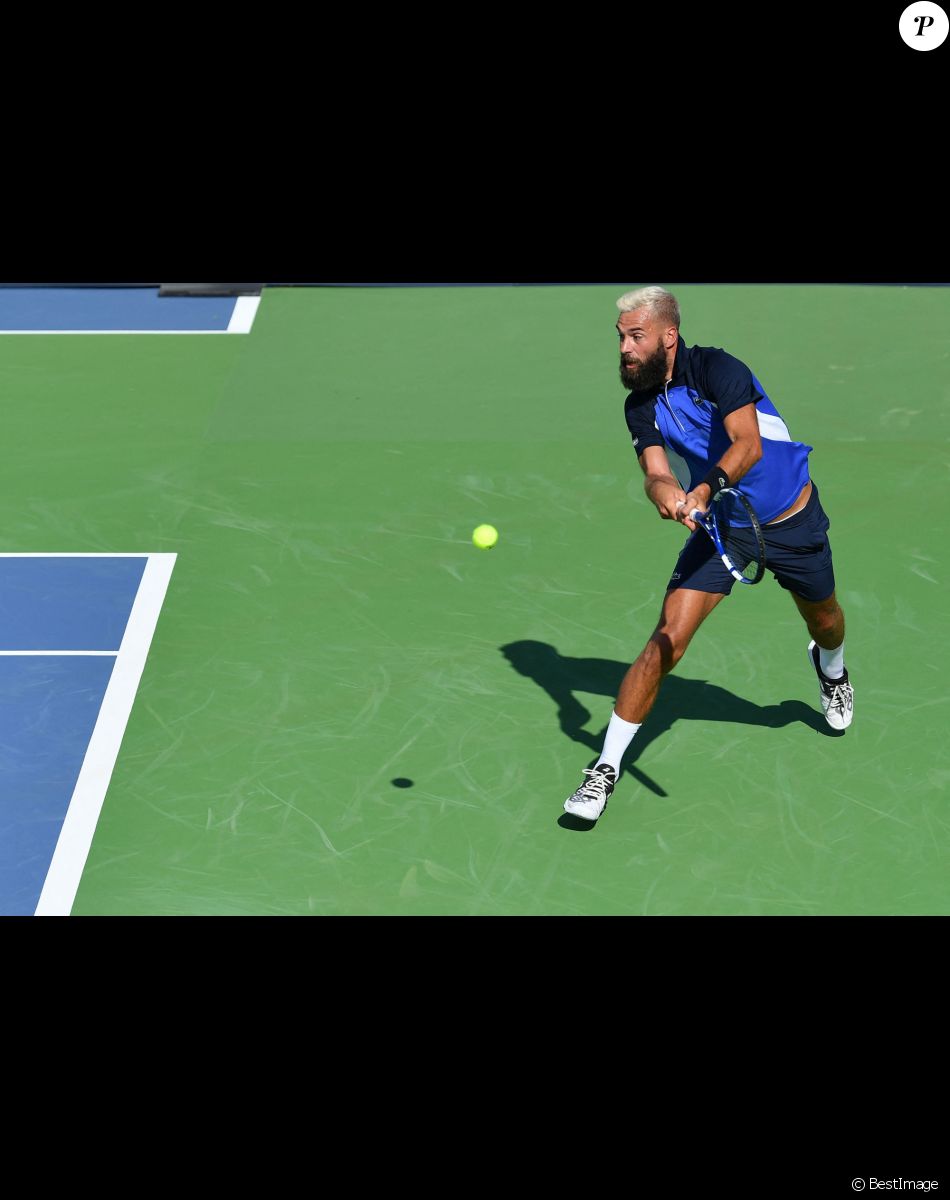 Benoît Paire - Tournoi de tennis Ultimate Tennis Showdown (UTS) de P. Mouratoglou à Sophia Antipolis le 15 juin 2020. © Antoine de Couvercelle / Panoramic / Bestimage