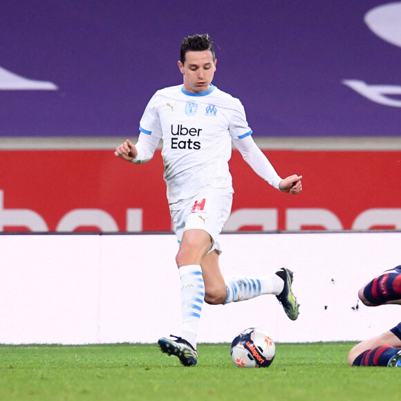 Florian Thauvin lors du match de football entre Lille et Marseille au stade Pierre Mauroy le 3 mars 2021. © Philippe Lecoeur / Panoramic / Bestimage