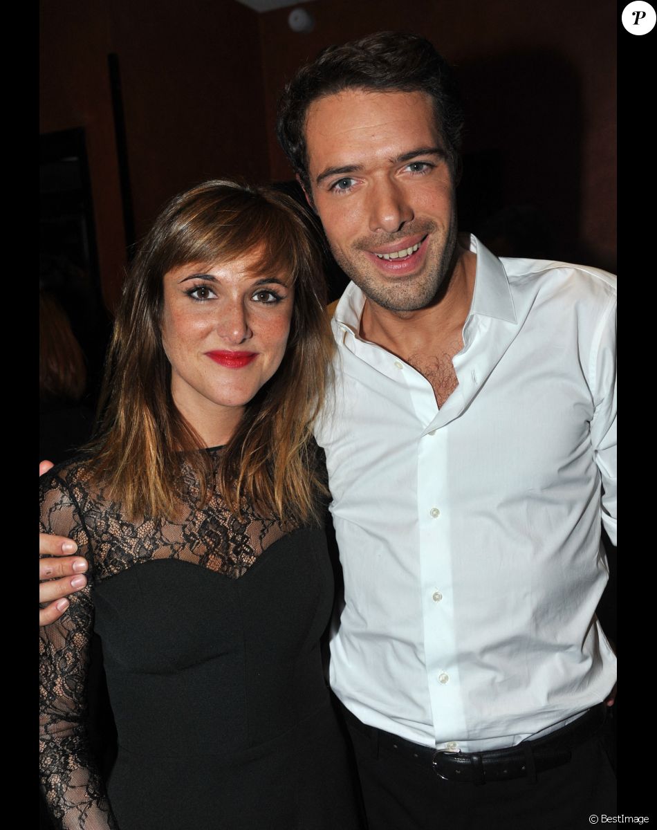 Exclusif - Nicolas Bedos et sa soeur Victoria Bedos - Aftershow du spectacle de Guy Bedos "La der des der" à l'Olympia à Paris. Le 23 décembre 2013