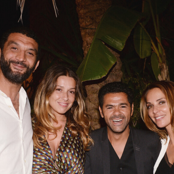 Exclusif - Ramzy Bedia et sa compagne Marion, Jamel Debbouze et sa femme Mélissa Theuriau - Festival "Marrakech du Rire 2018". Le 24 juin 2018. © Rachid Bellak/Bestimage