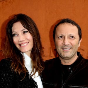 Mareva Galanter et son compagnon Arthur (Jacques Essebag) - People au village des internationaux de France de tennis à Roland Garros à Paris 5 juin 2016. © Dominique Jacovides / Bestimage  Celebs attend the French open of Roland Garros in Paris, France on june 5, 2016 