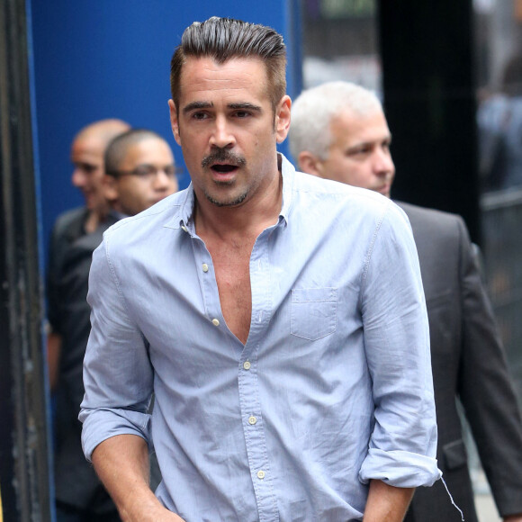 Colin Farrell participant à l'émission "Good Morning America" aux ABC studios à New York, le 18 juin 2015. 