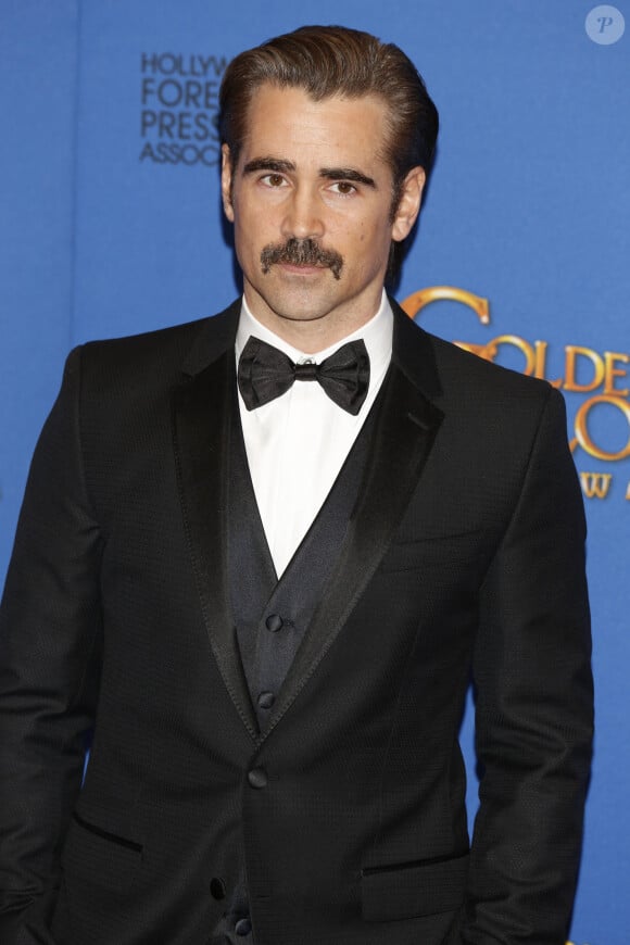 Colin Farrell - Pressroom lors de la 72ème cérémonie annuelle des Golden Globe Awards à Beverly Hills, le 11 janvier 2015.