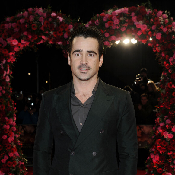 Colin Farrell - Première de "A New York Winter's Tale" à Londres le 13 février 2014. 