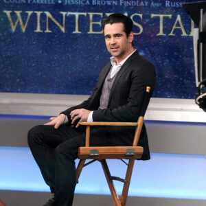 Colin Farrell sur le plateau de l'emission "Good Morning America" à New York, le 10 février 2014. 