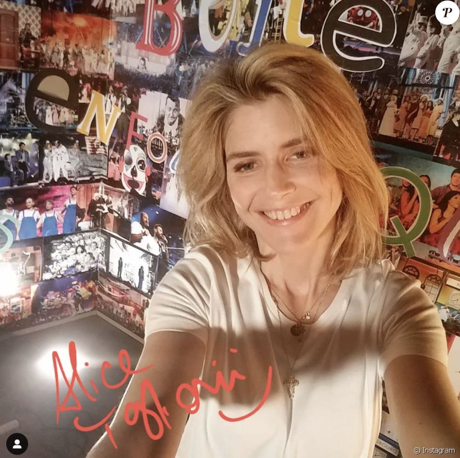 Alice Taglioni rejoint la troupe des Enfoirés 2021.