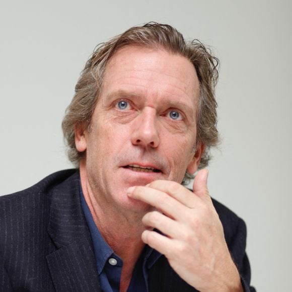 Hugh Laurie en conférence de presse pour la série "Chance" à Beverly Hills. Le 17 octobre 2016