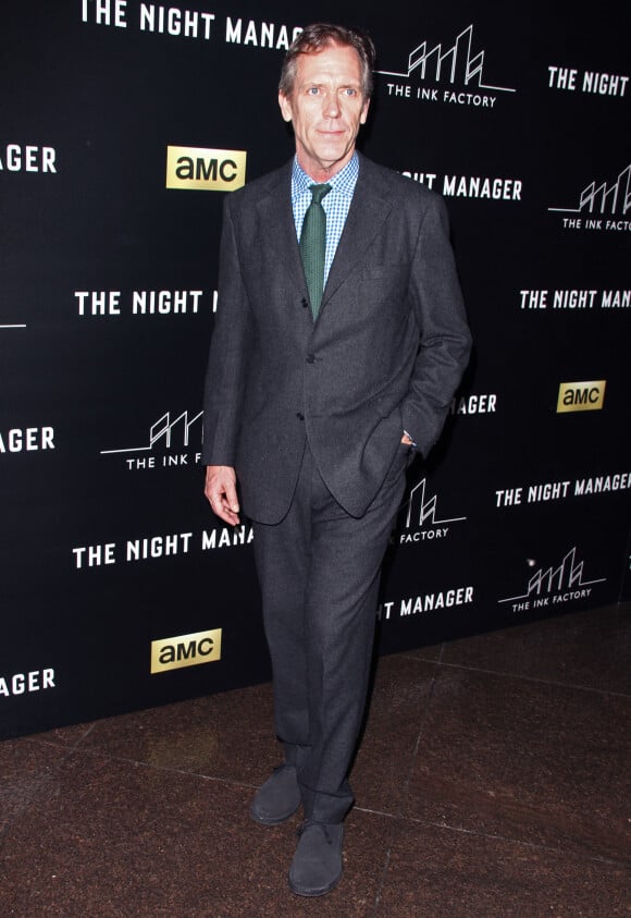 Hugh Laurie à la première de la série The Night Manager au DGA à Los Angeles, le 5 avril 2016.
