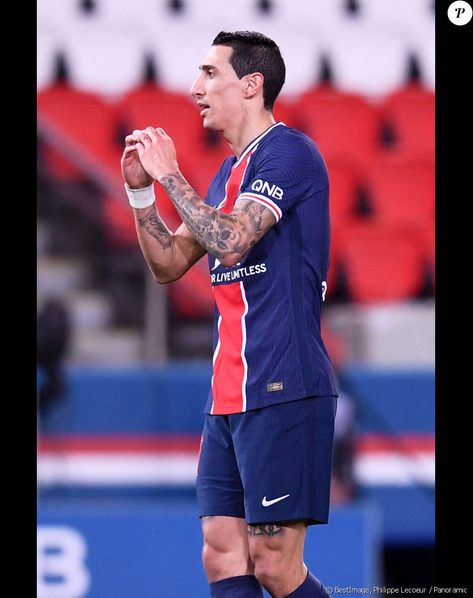 ANGEL DI MARIA (PSG) - Le PSG bat Nîmes (3 - 0) en match de Ligue 1 Uber Eats, le 3 février 2021 à Paris. © Philippe Lecoeur / Panoramic / Bestimage