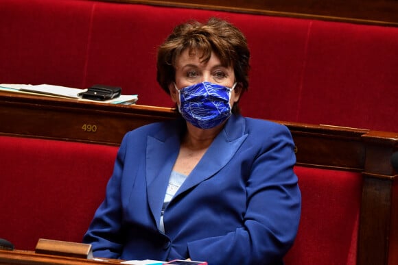 Roselyne Bachelot - Questions d'actualité au gouvernement à l'Assemblée nationale à Paris. Le 9 mars 2021 © Lionel Urman / Bestimage
