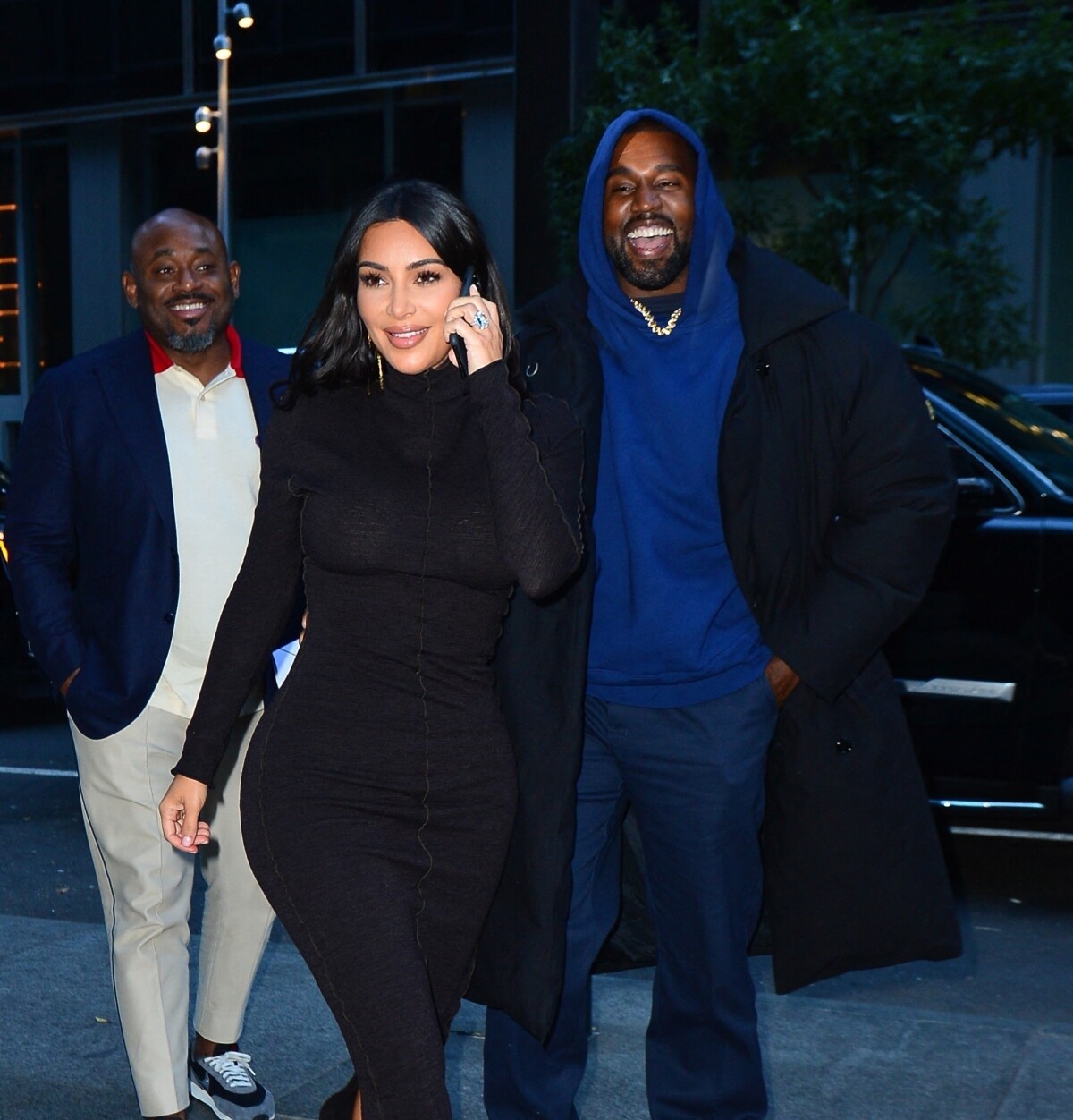 Photo Kim Kardashian Arrive Au Restaurant Milos Avec Son Mari Kanye West Et Son Ami Steve 0482