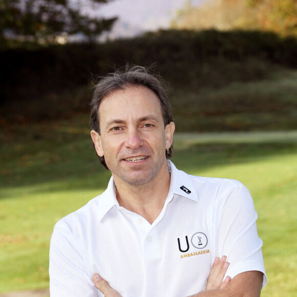 Exclusif - Rendez-vous avec Philippe Candeloro (parrain de l'association "Golf pour tous") organisé par l'association "Balles Blanches" à l'occasion de la première édition du "Festival des programmes jeunesse" de Lourdes, le 23 octobre 2020.