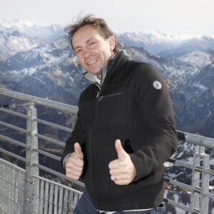 Exclusif - Philippe Candéloro - Les célébrités visitent le Pic du Midi à 3000 mètres d'altitude dans les Pyrénées lors du Festival Ecran Jeunesse 2020 à Lourdes le 22 octobre 2020. © Christophe Aubert via Bestimage