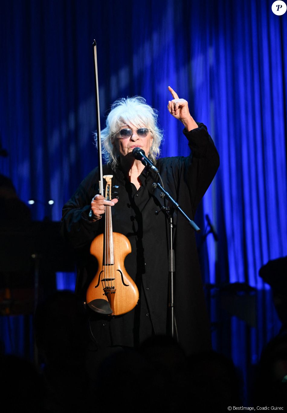 Exclusif - Catherine Lara en concert au Dôme de Paris (Palais des Sports), le 14 février 2020. © Coadic Guirec / Bestimage