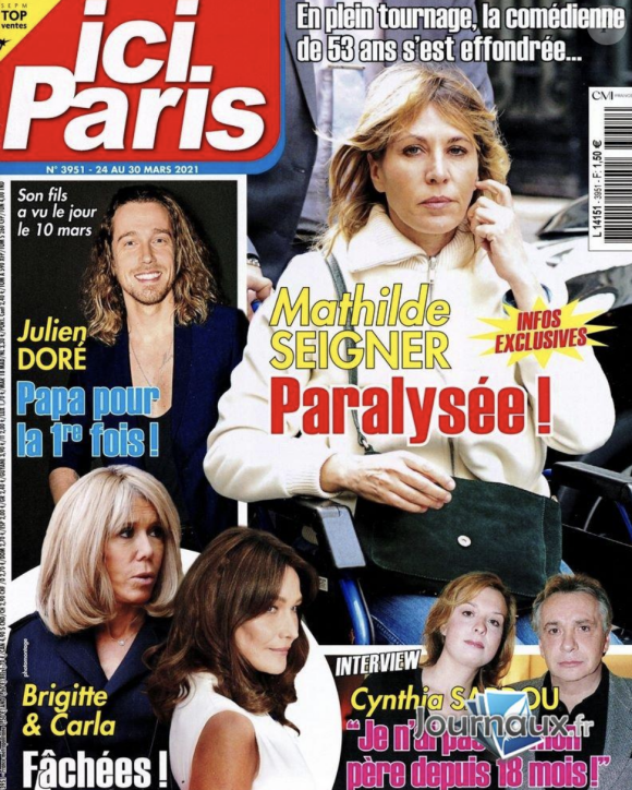 Magazine "Ici Paris", actuellement en kiosques.
