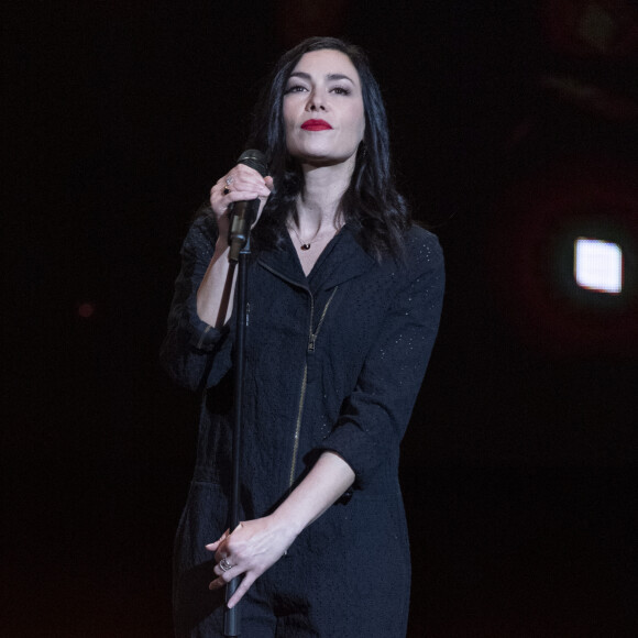 Olivia Ruiz - La Nuit de la Déprime revient aux Folies Bergère, le 3 février 2020. © Pierre Perusseau / Bestimage