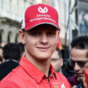 Mick Schumacher - L'écurie de Formule 1 de Ferrari célèbre les 90 ans du célèbre constructeur italien à Monza, le 4 septembre 2019.