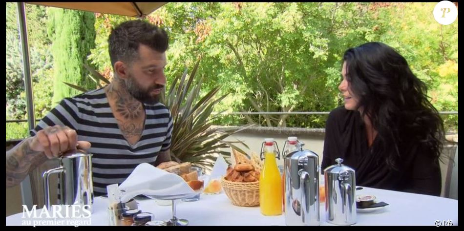 Cécile et Alain dans "Mariés au premier regard 2021", le 29 mars, sur M6