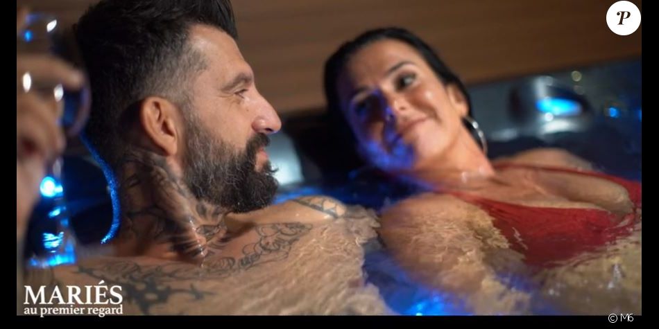 Cécile et Alain dans "Mariés au premier regard 2021", le 29 mars, sur M6