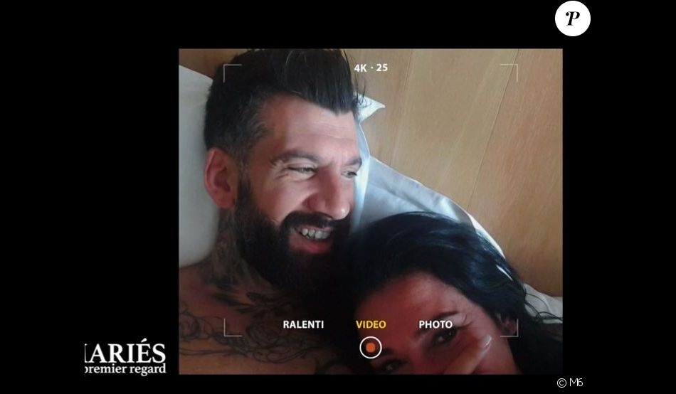 Cécile et Alain dans "Mariés au premier regard 2021" du 29 mars sur M6