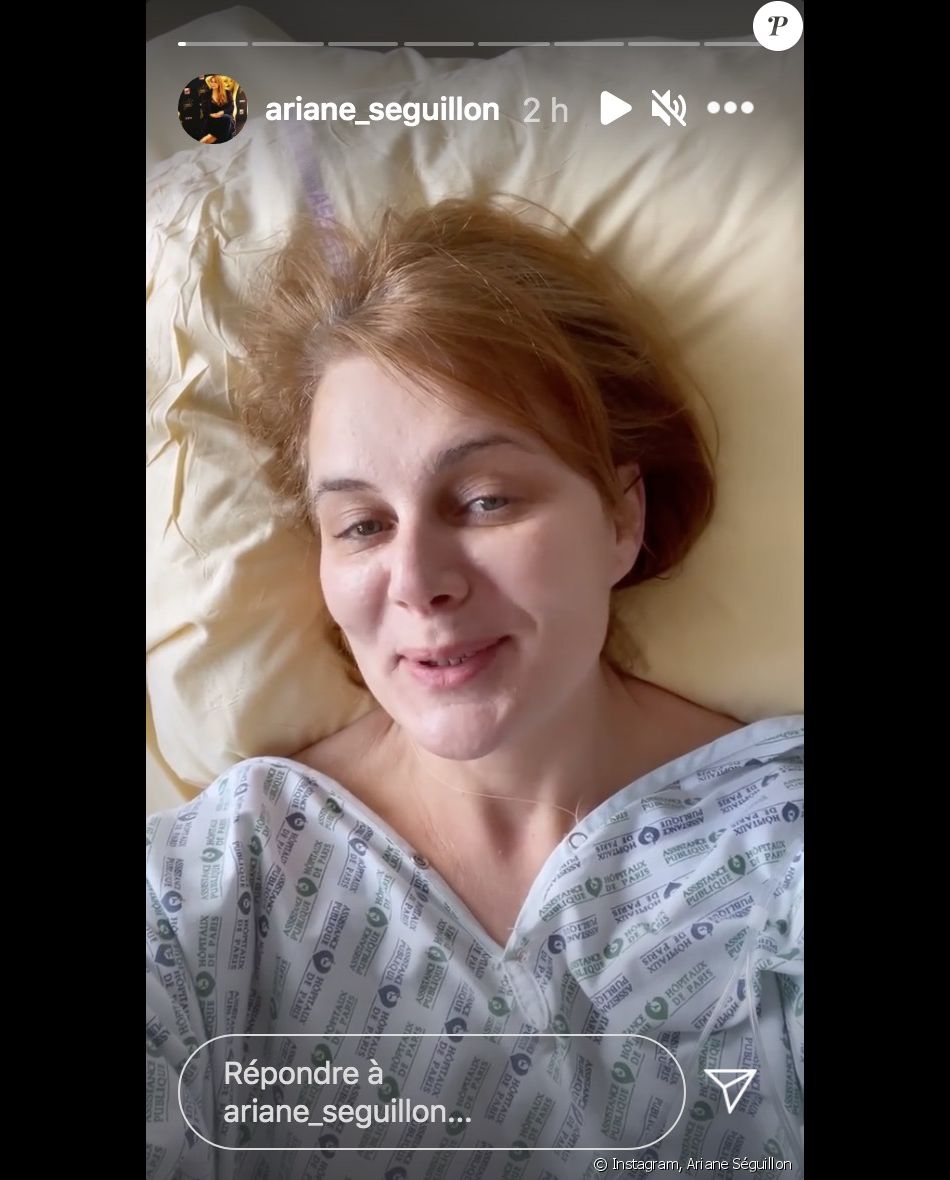 Ariane Séguillon annonce sa guérison sur Instagram.