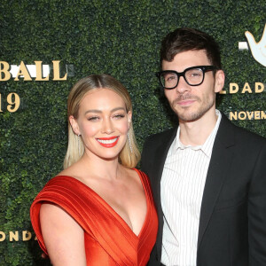 Hilary Duff et son compagnon Matthew Koma - People à la soirée "Baby Ball 2019" aux studios Goya à Hollywood, Los Angeles, le 12 octobre 2019.
