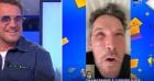 Cyril Hanouna dévoile une photo de Benjamin Castaldi après son opération des paupières, dans "Touche pas à mon poste", le 29 mars, sur C8