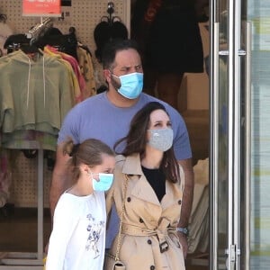 Exclusif - Angelina Jolie et sa fille Vivienne Jolie-Pitt font une sortie shopping ensemble à Hollywood. Le 29 mars 2021.