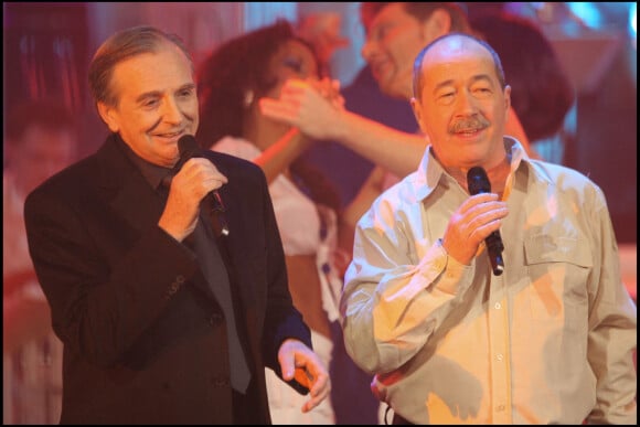 Gérard Rinaldi et Jean Sarrus dans "Les années bonheur" en 2008.