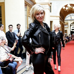 Chantal Ladesou au défilé "Over Fifty... et alors !" à la galerie Vivienne à Paris le 17 Juin 2019. © Dominique Jacovides/Bestimage